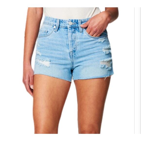 Blank NYC Pants - BLANKNYC Barrow Vintage High Rise Short - Read My Lips Size 28 (6)